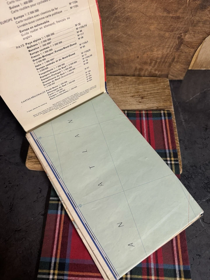 Vintage Europa Europe Road Map Kümmerly+Frey Bern/Schweiz 1:2,500,000 - Image 3 of 4