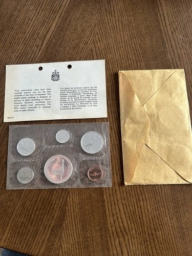 1967 Royal Canadian Mint Silver Proof Set Cello Sealed w/OGP and COA