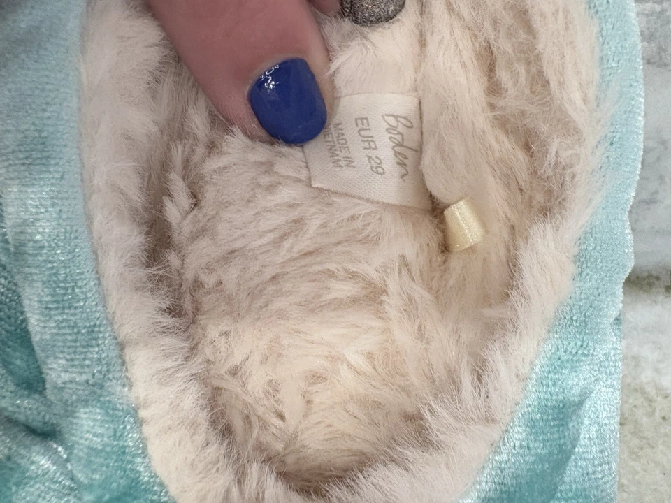 Zapatillas Boden Pompom Us 29 Niñas Rosa Estilo Niño 11.5 Foto 4 de 4