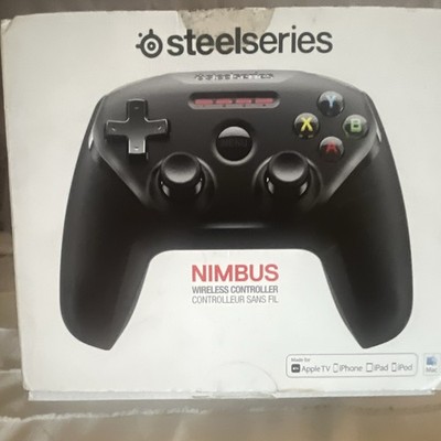 SteelSeries Nimbus Wireless Controller Black for Apple TV iPhone iPad iPod Mac