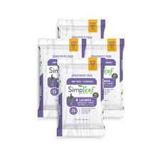 Flushable Wet Wipes Lavender Eco-Friendly, Paraben  Alcohol Free  Hypoalle...