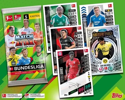 Topps Match Attax 2020/2021 Bundesliga Einzelkarten 1-250 zum aussuchen-Teil 1/2