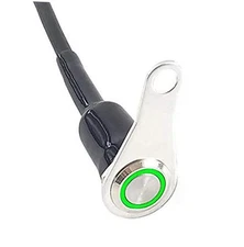  Universal Stainless Steel LED Motorcycle Switch ON-Off Handlebar Adjustable 