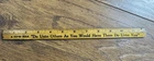 Vintage Coke Coca-Cola Bottling Co. Wooden Ruler DO UNTO OTHERS Advertising