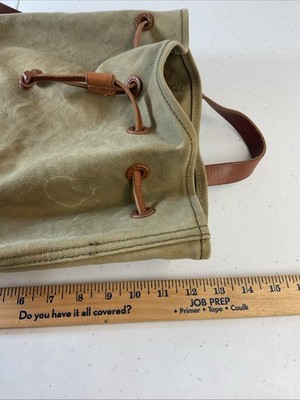 Madewell The Canvas Somerset Drawstring Backpack Green  display picture 1