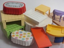 Playmobil Tisch Möbel Büro Küche Wohnzimmer Schloss Tische zur Auswahl