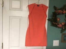 Women’s Kate Spade Saturday Coral Sleeveless Dress Size XS (CON30)