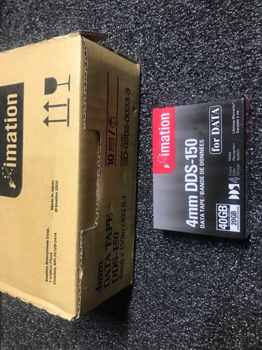 10 Packung Fujifilm 26047350 150 Meter 20/40GB DDS-4 Tape Medien (Brandneu Ovp) - Zdjęcie 2 z 3