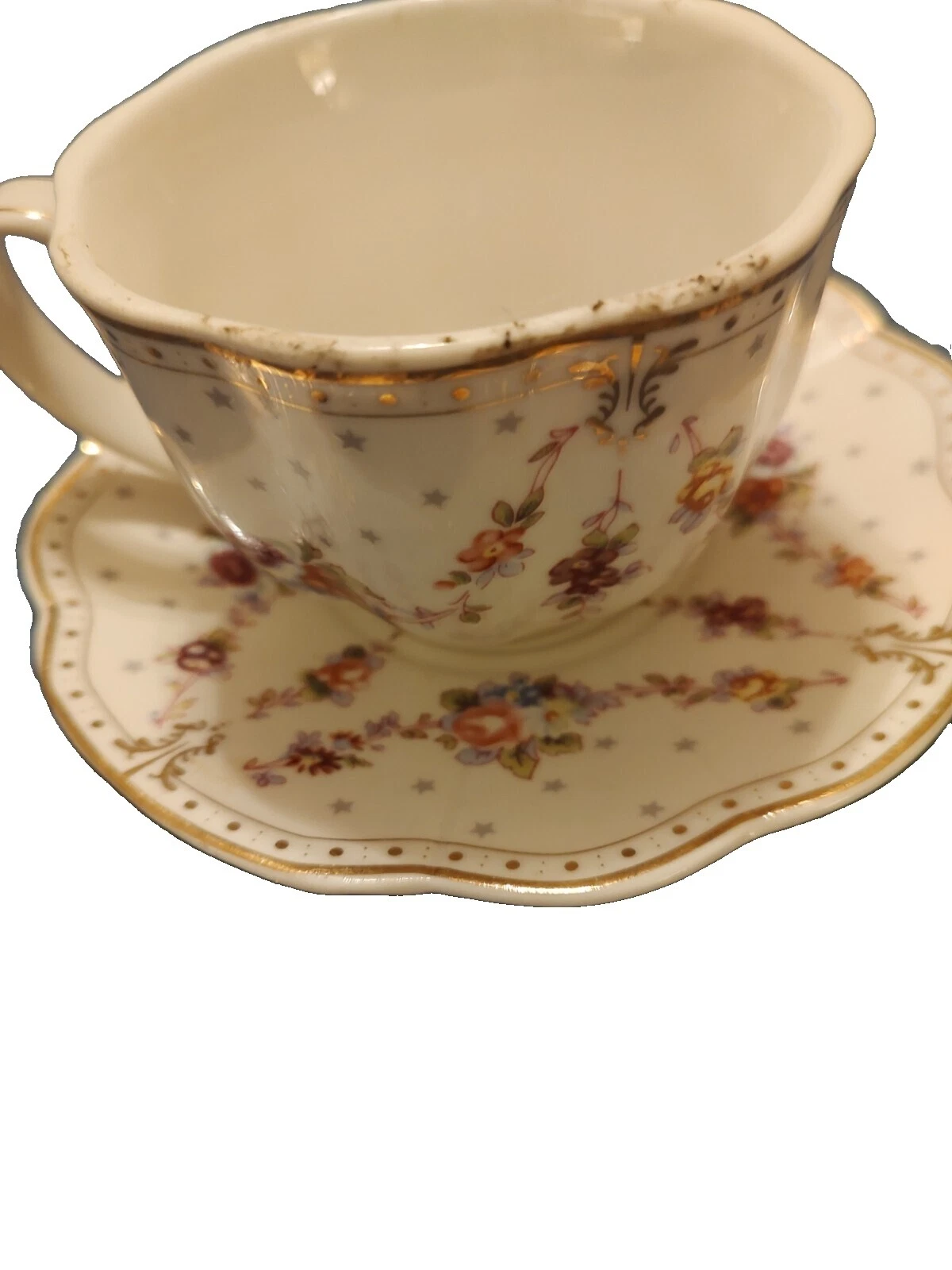 法国乡村风花卉咖啡杯碟套装