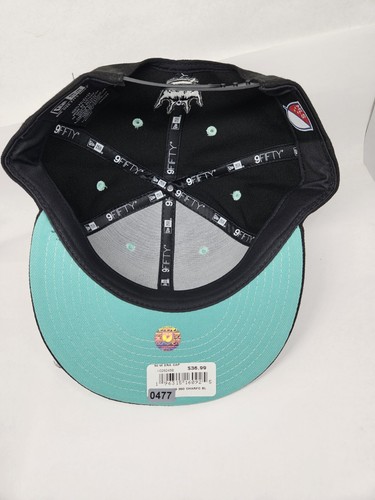 Charlotte Fc New Era 9FIFTY Snapback Hat Cap Soccer MLS Black Embroidered - Picture 7 of 9