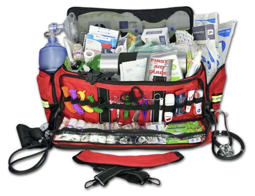 Lightning X Jumbo Medic First Responder EMT/EMS Trauma Bag Stocked