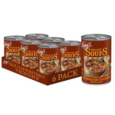Amy's Soup 🍲 Southwestern Fire Roasted Vegetable, 14.4 Ounce (Pack of 6)