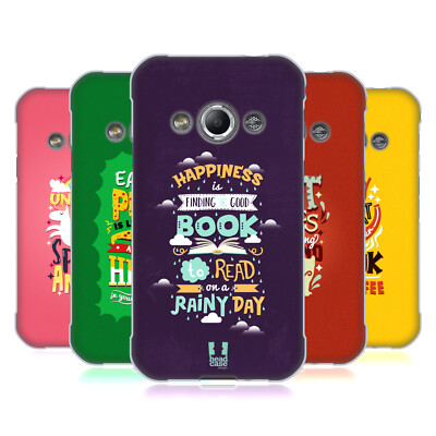HEAD CASE DESIGNS ILLUSTRATION TYPOGRAPHY SOFT GEL CASE FOR SAMSUNG PHONES 4