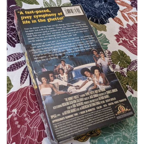 The Monkey Hustle VHS Soul Cinema Rare Rudy Ray Moore Yaphet Kotto 1976, 2001 - Picture 2 of 3