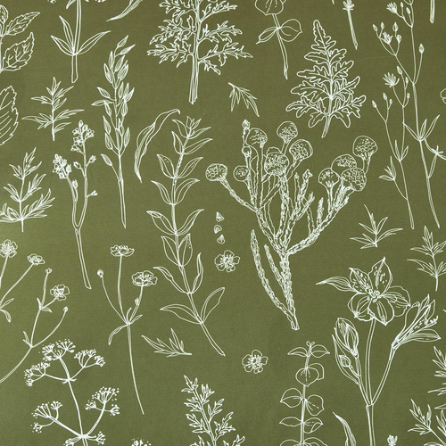 Olive Green King Comforter Set - King Size Comforter Set, 3 Pieces Cute Floral B - Picture 9 of 12