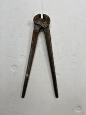 Farrier Hoof Nippers Vintage Original Forged Horse USA