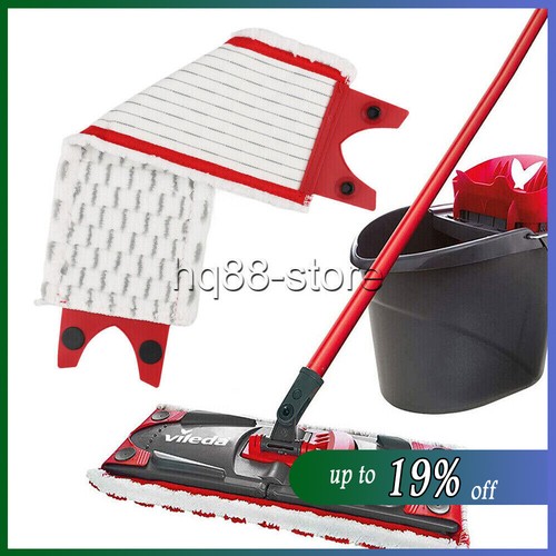 13x For Vileda 1,2 Spray Mop Replacement Refill Mop Head Microfibre