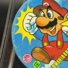 Mario Big Star Menko Super Mario Bros Famicom Card Nintendo 1985 NES Japanese