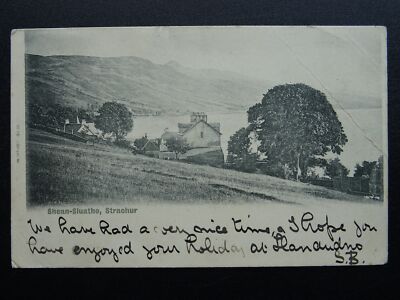Schottland Loch Fyne STRACHUR Shean-Sluathe um 1902 UB Postkarte von Valentine