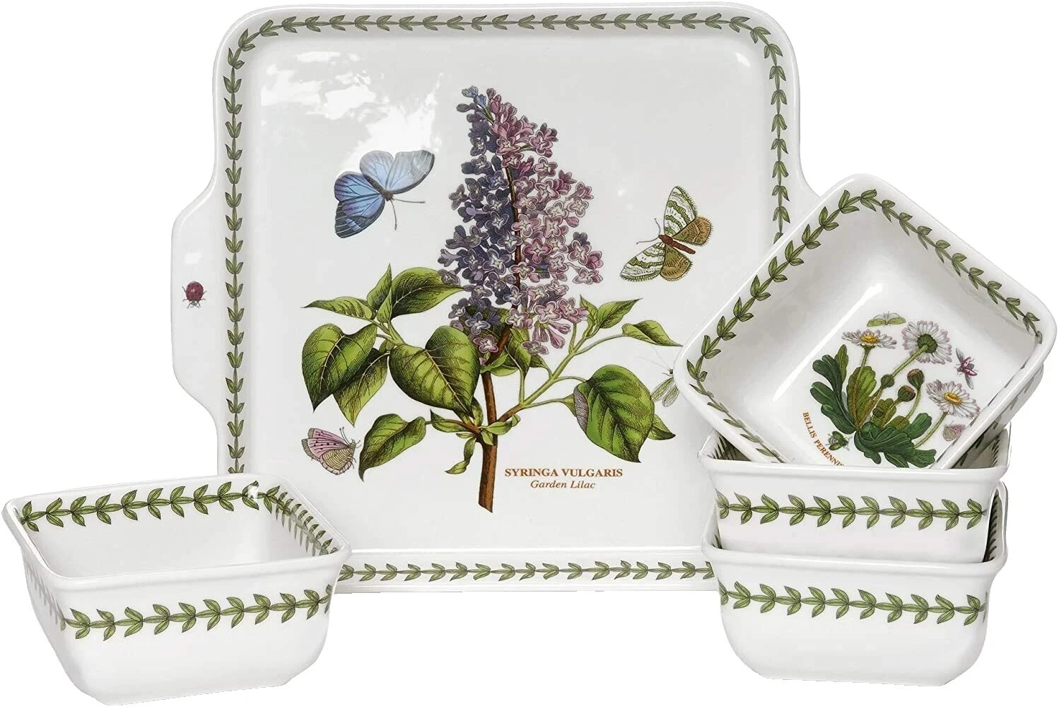 Portmeirion Floral Dinnerware Bowls
