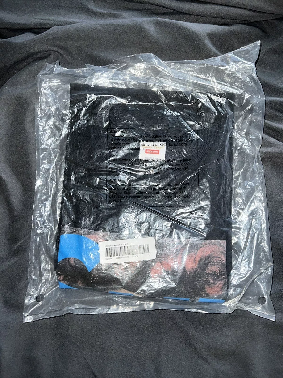 T shirt noir Supreme X UNDERCOVER neuf grand SS23