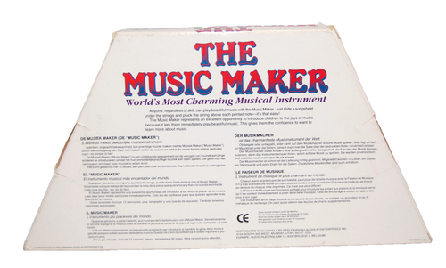 The Music Maker Nepenenoyka Lap Harp Instrument with Original Music Sheets T2092 - Picture 2 of 19