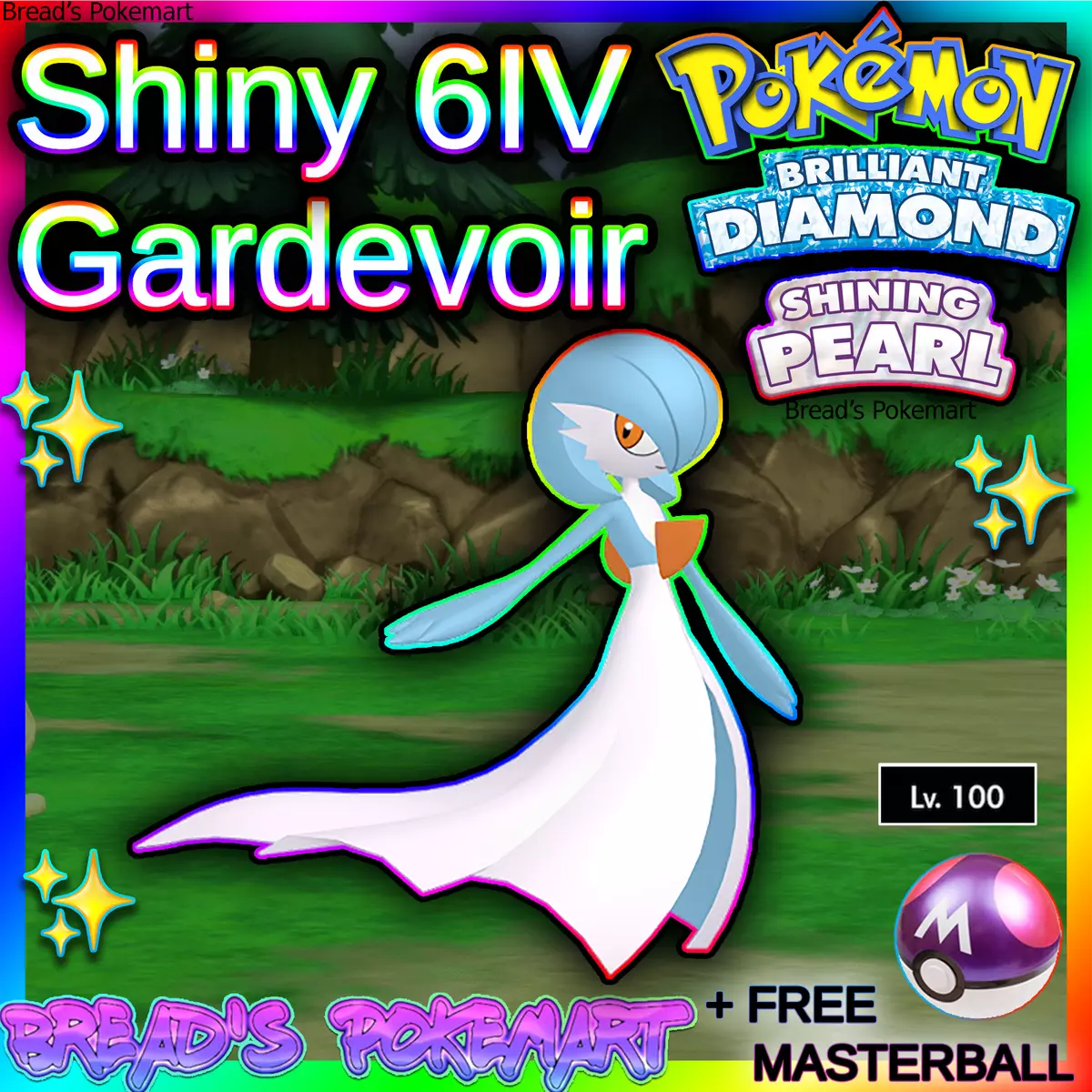 Shiny GARDEVOIR 6IV // Pokemon Brilliant Diamond & Shining 