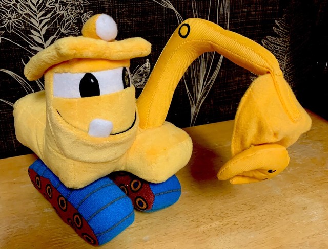 stuffed construction toys