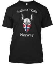 Soldiers Of Odin Norway - T-Shirt Made in the USA Size S to 5XL