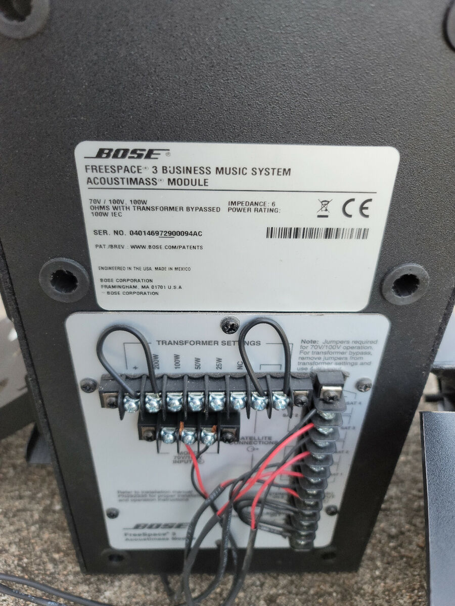 Bose Professional Freespace 3 Series I Acoustimass Module Bose Professional Freespace 3 Series I Acoustimass Module