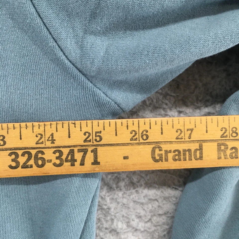 Sudadera Reebok Mujer L Verde Logo Repujado Manga Larga Pullover Cuello Redondo Foto 4 de 4