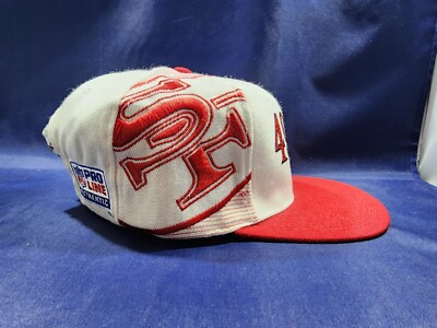 Vintage Sports Specialties San Francisco 49ers Hat Shadow Laser