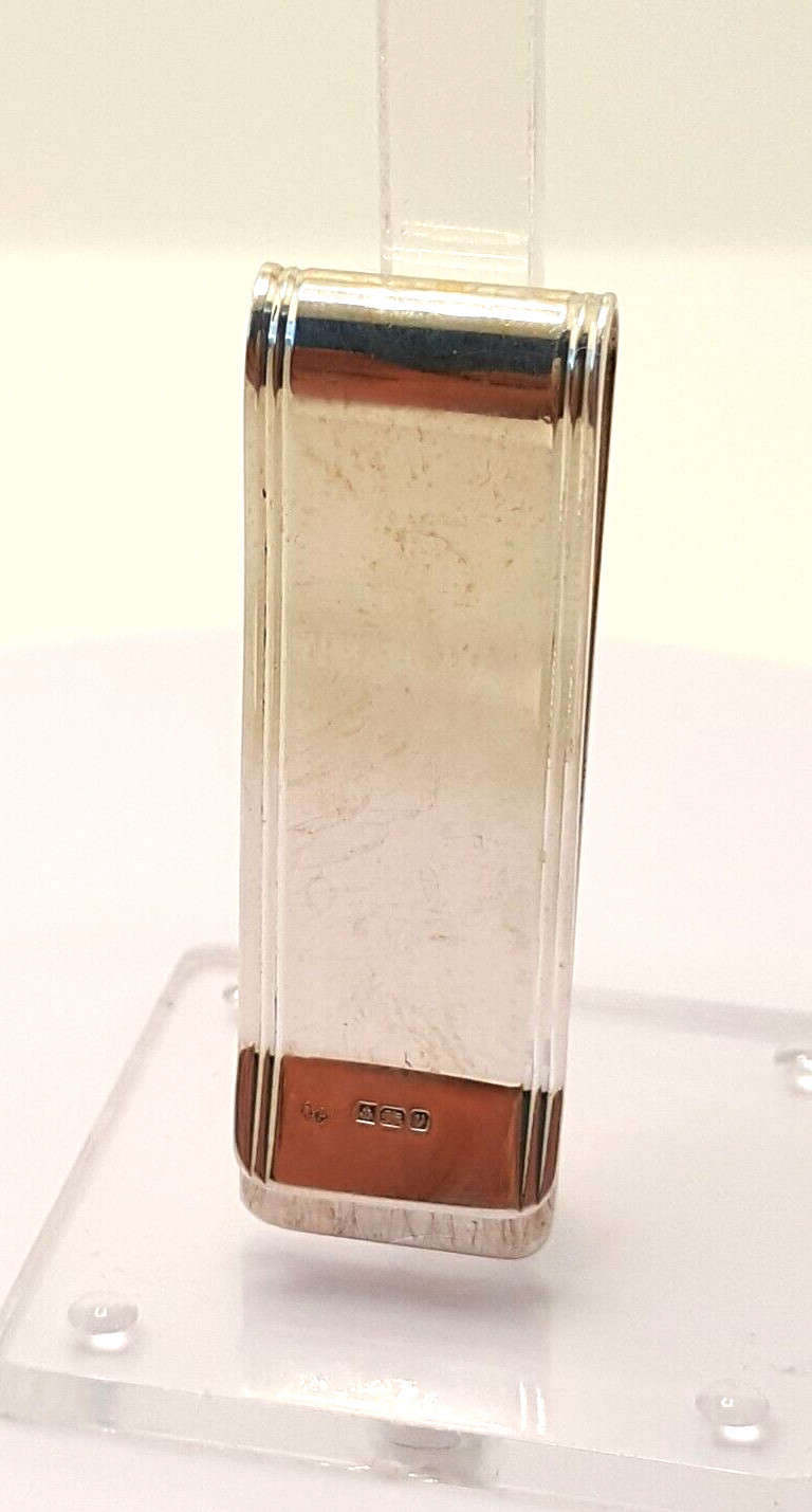Fully UK Hallmarked Solid Silver Money Clip 925 S… - image 14