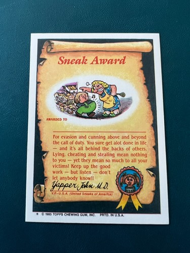 Garbage Pail Kids Series 2 1985 completa tu conjunto GPK 2a U Elige OS2 brillante *PC* - Imagen 192 de 194