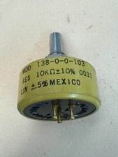 SPECTROL POTENTIOMETER 138-0-0-103 *NEW NO BOX*