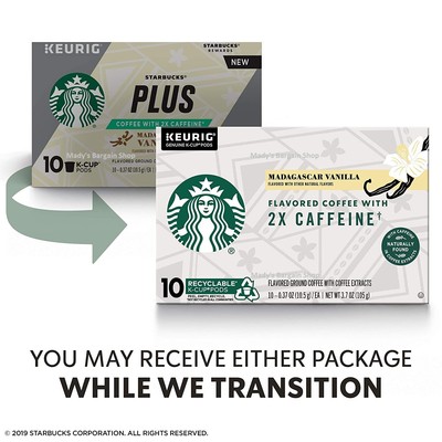 10 Starbucks Plus Madagascar Vanilla 