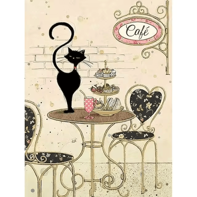 Paint by Number Kits Le Chat Noir DIY Paint for Adults 16 x 20in eBay