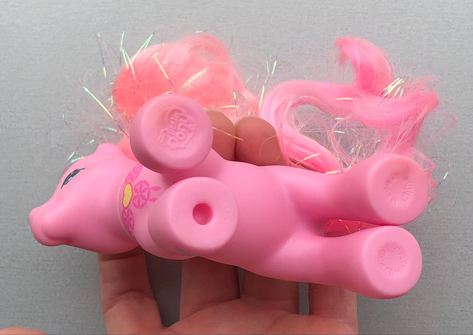 Vintage Hasbro G3 MLP My Little Pony PINKIE PIE Core Friend CROWN Pony Toy 2007