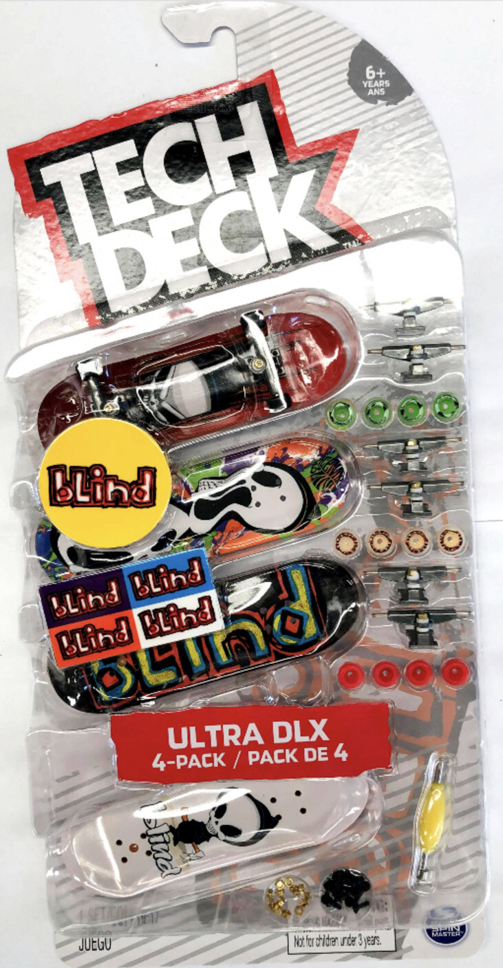 Tech-Deck - Fingerboards - 4-Pack - Blind Series 1