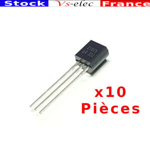 X10 Pcs Transistor 2SC1815 50V 0.15A NPN TO92 4443Z