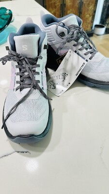 Salomon OUTPULSE Womens Size 9.5 Mid Gore-Tex Hiking Boots Arctic Ice