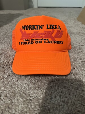 Ian Connor Sicko Born From Pain Trucker Hat Orange