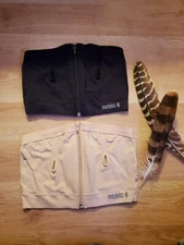 NWOT Medela Easy Expression Hands Free Bustier Pumping Bra Set Black & Nude Size