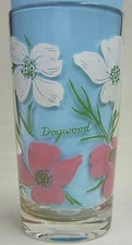Dogwood Peanut Butter Glass Glasses Drinking Kitchen Mauzy 54-8