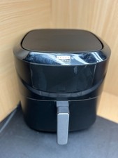 bella PRO - 8-qt. Touchscreen Air Fryer with Divided Basket - Matte Black