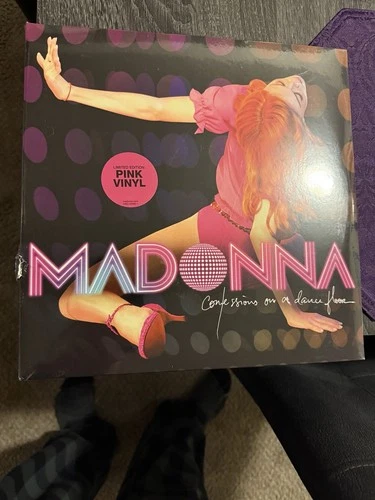 MADONNA CONFESSIONS ON A DANCE FLOOR LIMITED 2 PINK VINYL SEALED 2005