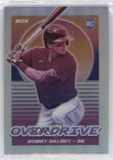 2021 Panini Chronicles Overdrive Holo Prizm Bobby Dalbec #9 0y9k