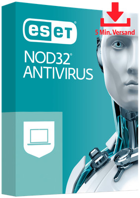 ESET NOD32 Antivirus (5 Device - 1 Jahr) DACH ESD