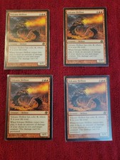 Volcano Hellion x4 4x 2007 Planar Chaos PLAYSET Red Rare Creature MTG