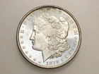 1878 $1 MORGAN SILVER DOLLAR REVERSE OF 79 GEM BU PL